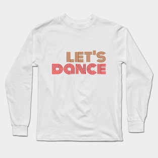 Let's Dance Brown Red by PK.digart Long Sleeve T-Shirt